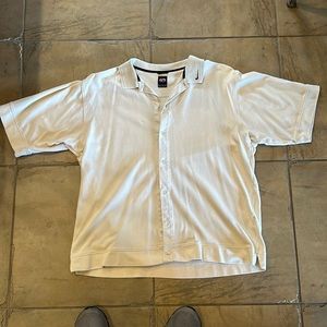 Nike button-down golf shirt